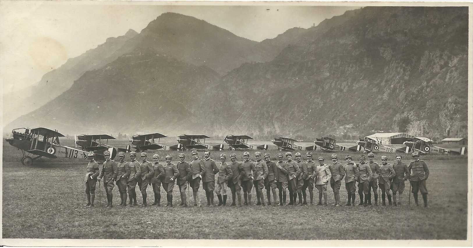 PRIMA GUERRA MONDIALE - AEROPORTO - - Guerra, Militari