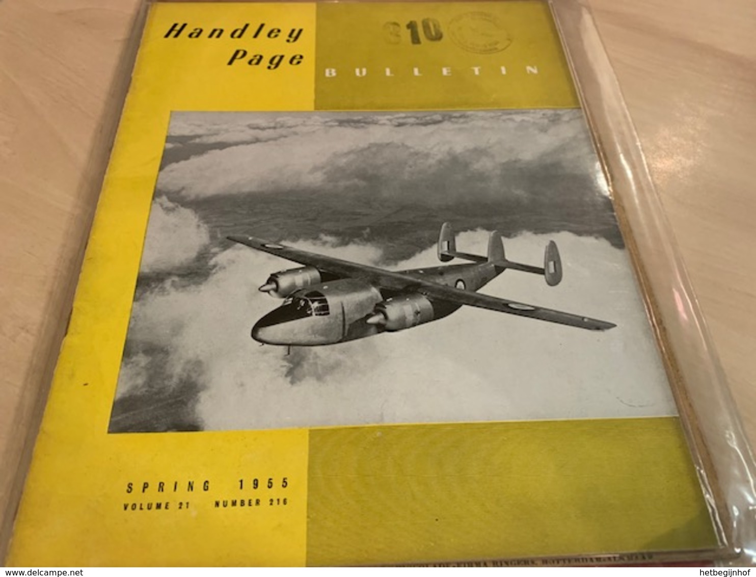 Handley Page Bulletin - Spring 1955 - Armée/ Guerre