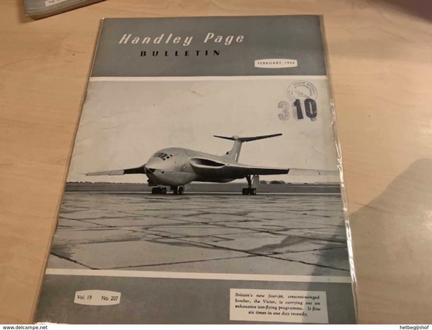 Handley Page Bulletin - Magazine Vol 19 N)207 - February 1953 - 1950-Now