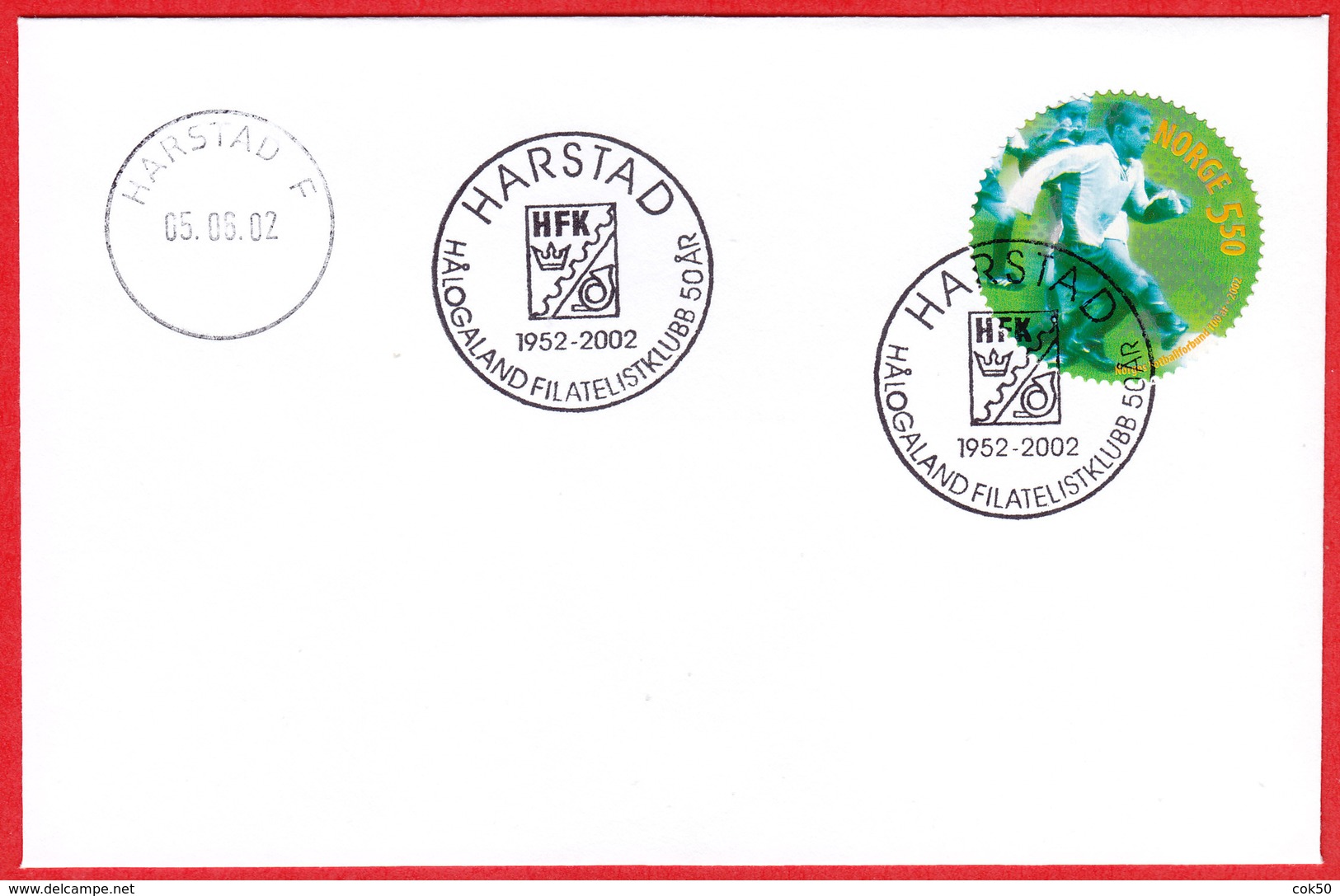 NORWAY - Harstad 2002 «Hålogaland Philatelic Assoc. 50 Years» - Philatelic Exhibitions