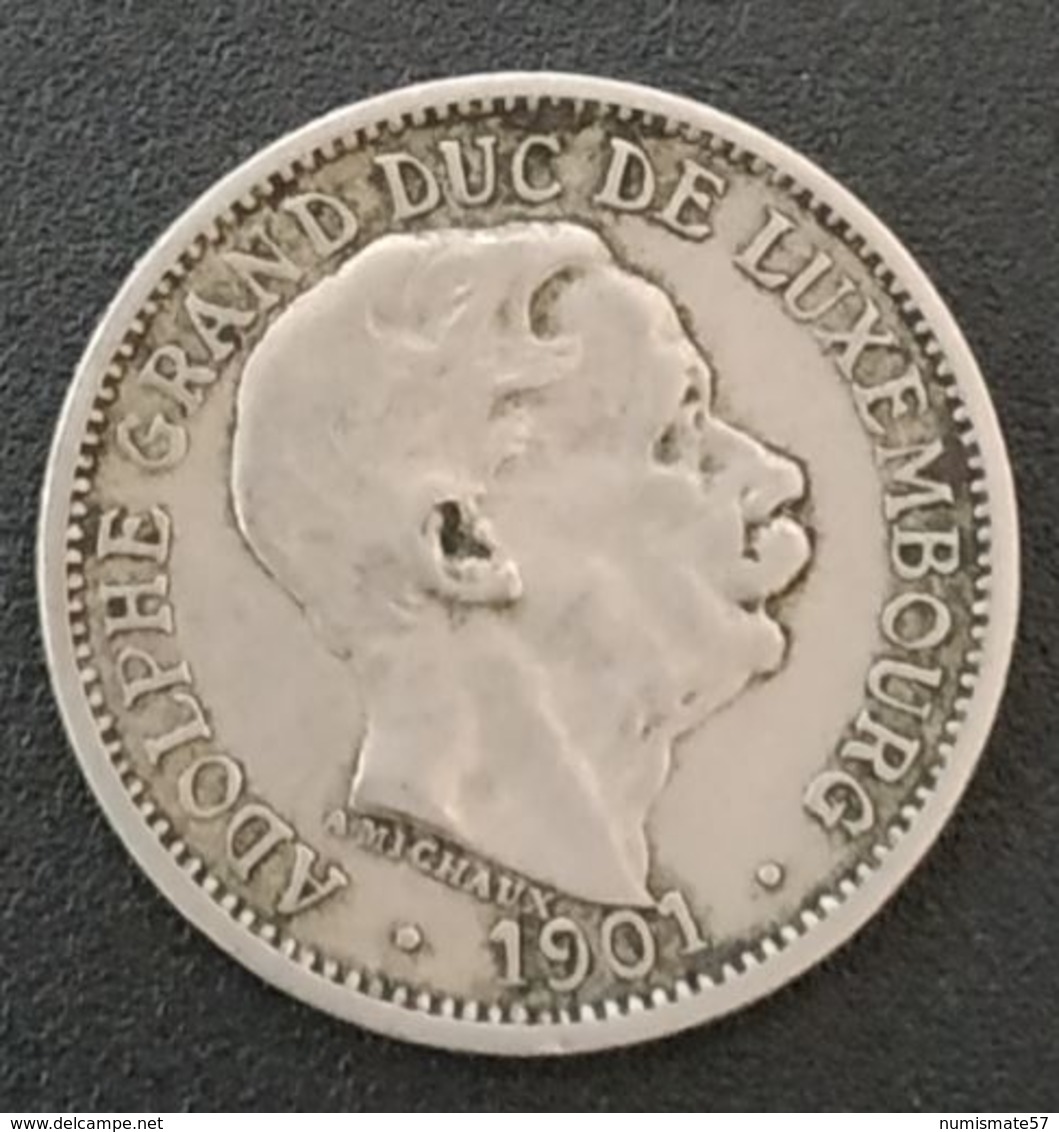 LUXEMBOURG - 10 CENTIMES 1901 - Adolphe - KM 25 - Luxembourg