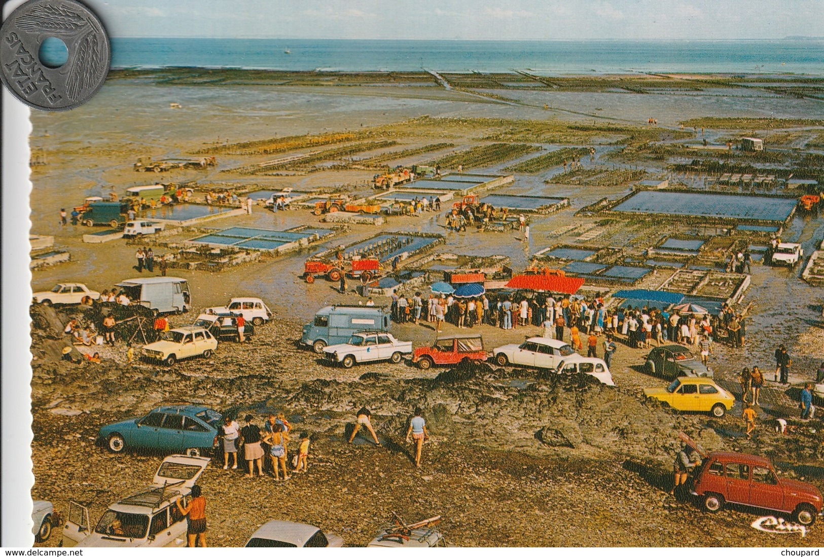 35 - Très Belle Carte Postale Semi Moderne Dentelée De  CANCALE   Vue Aérienne - Cancale