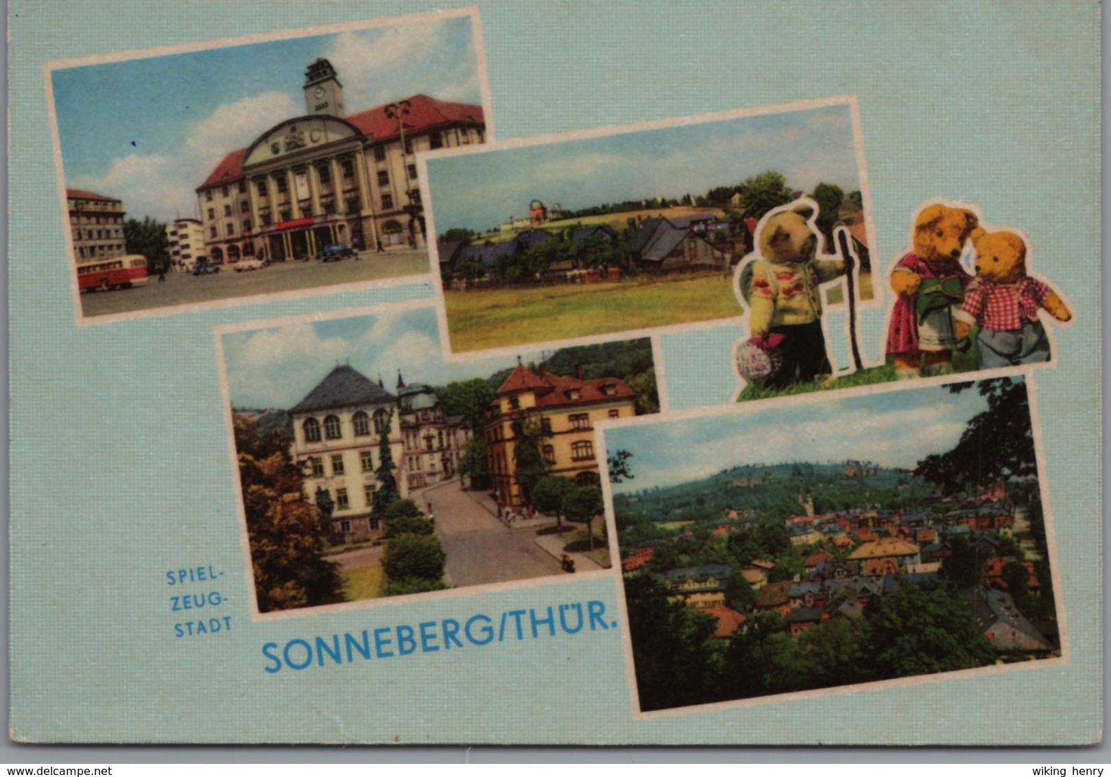 Sonneberg - Mehrbildkarte 3 - Sonneberg