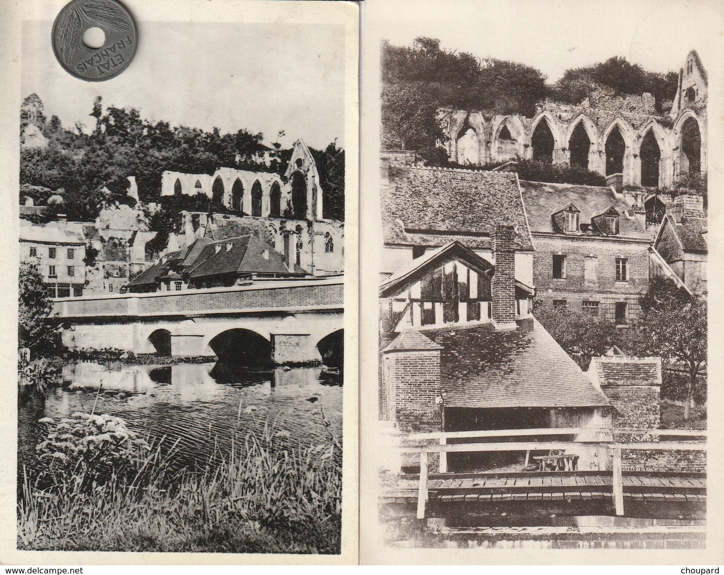 27 - 2 Cartes Postales Anciennes De BEAUMONT LE ROGER - Beaumont-le-Roger