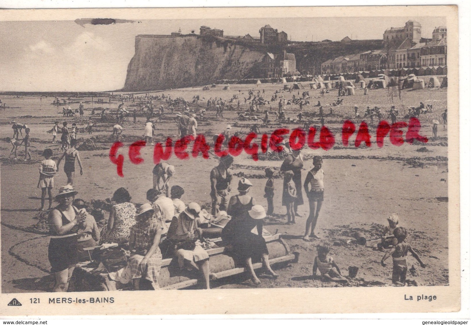 80 - MERS LES BAINS -   LA PLAGE -   SOMME - Mers Les Bains