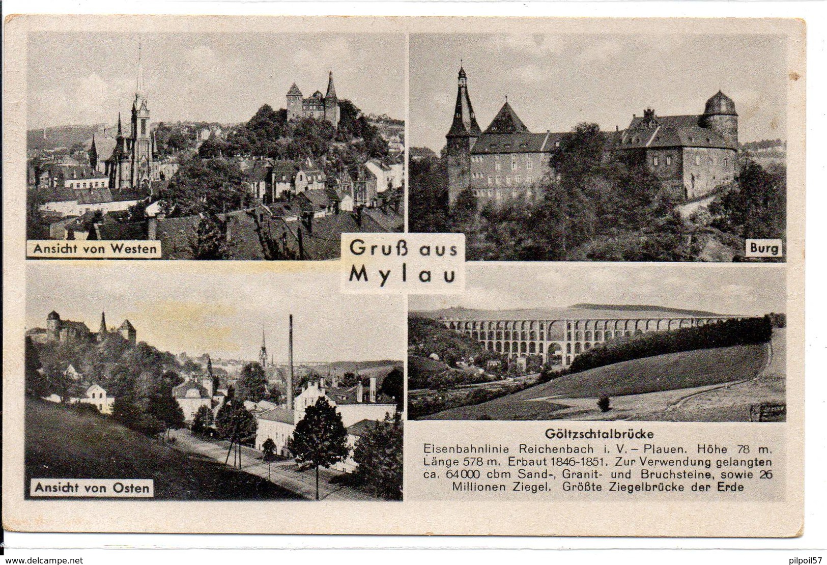 ALLEMAGNE - Gruss Aus Mylau - Mylau