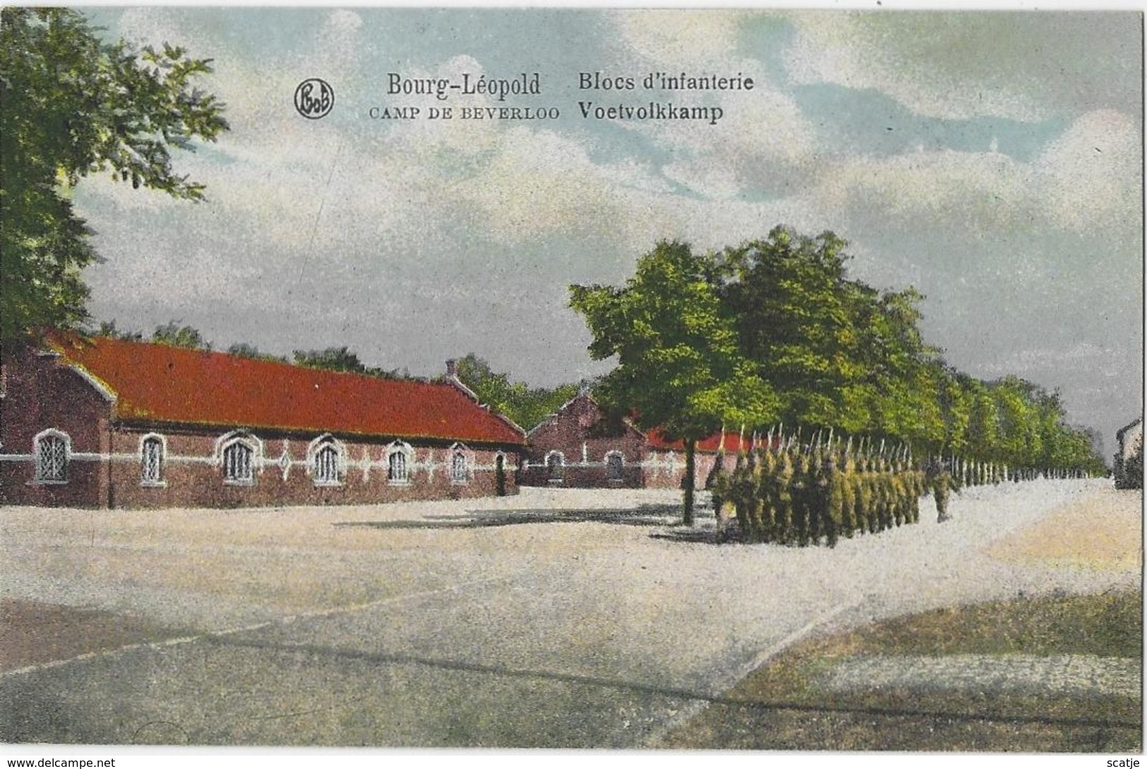 Bourg - Léopold.    -    Blocs D'Infanterie - Barracks