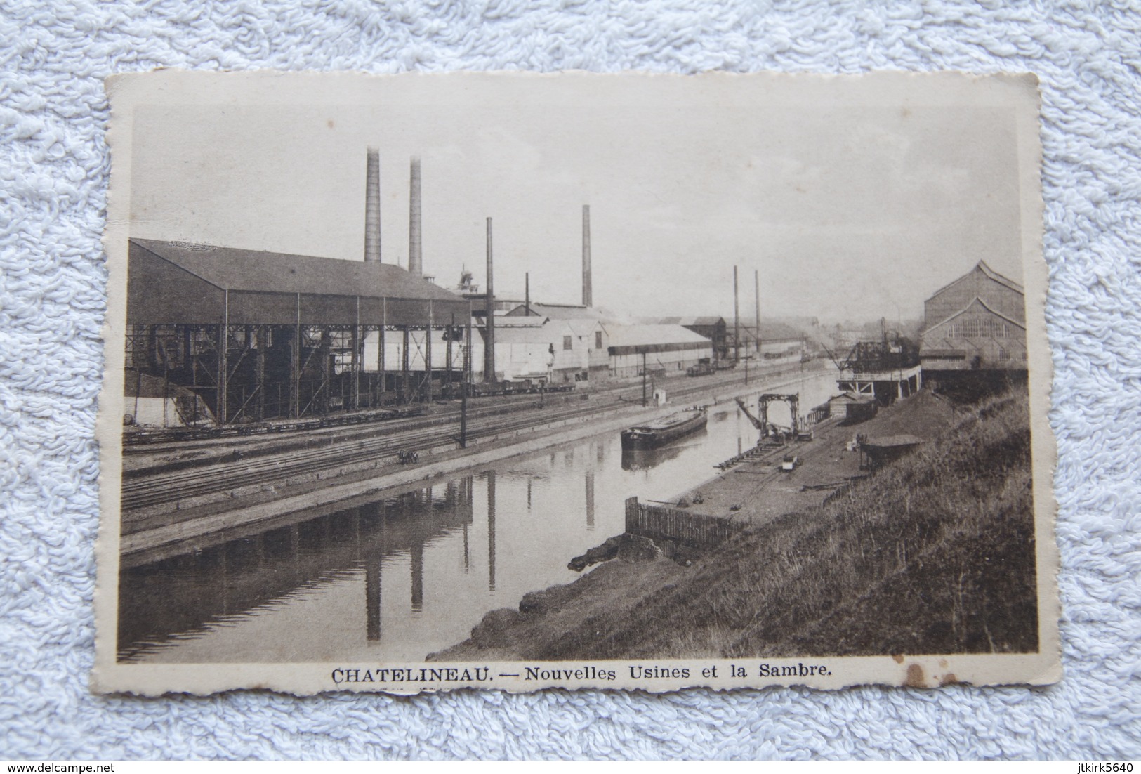 Chatelineau "Nouvelles Usines Et La Sambre" - Chatelet