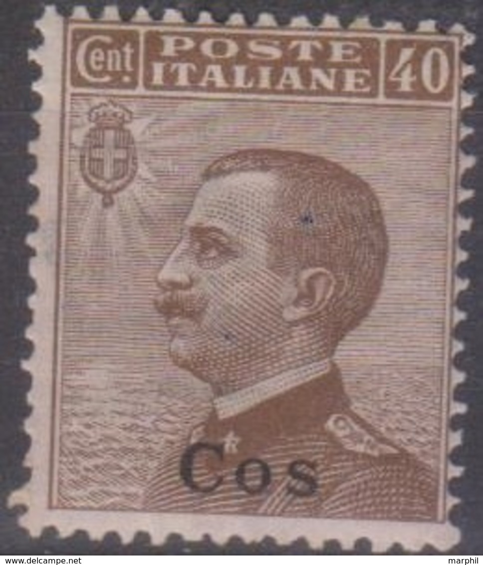 Italia Colonie Egeo Coo Cos 1912 40c. SaN°6 MNH/** Vedere Scansione - Egeo (Coo)