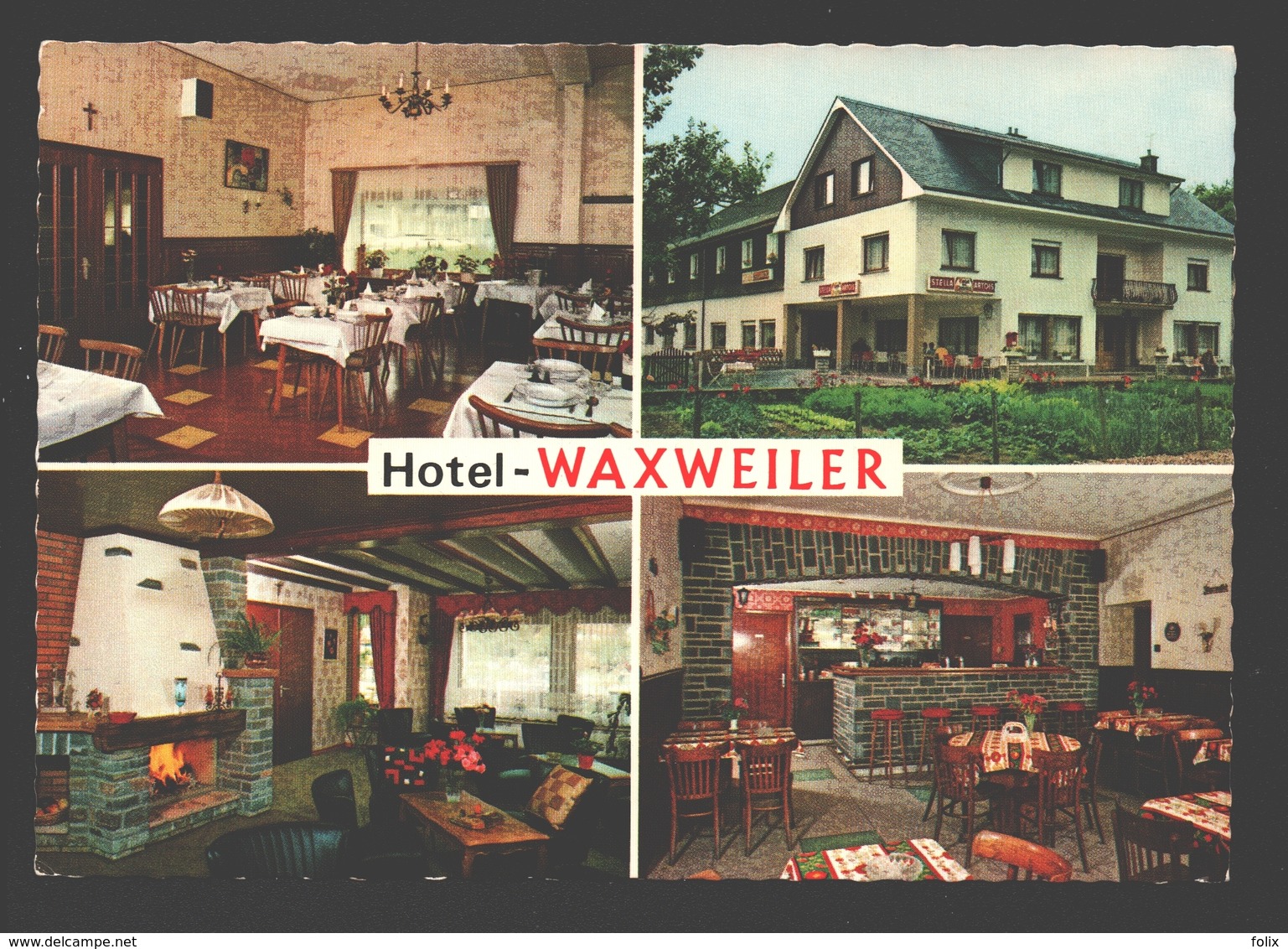 Ouren - Hôtel Waxweiler-Gillessen - Dreiländerblick - Carte Multivues - Burg-Reuland
