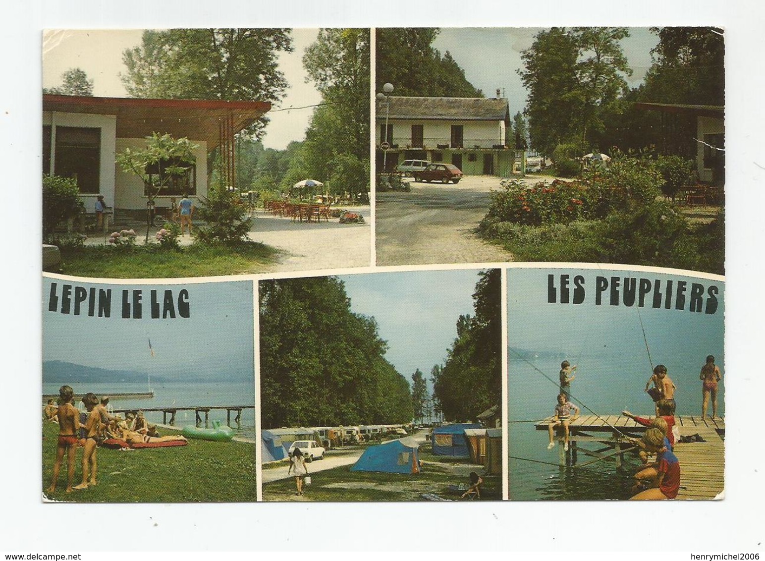 73 Savoie Lepin Le Lac Les Peupliers Camping Caravane.. - Andere & Zonder Classificatie