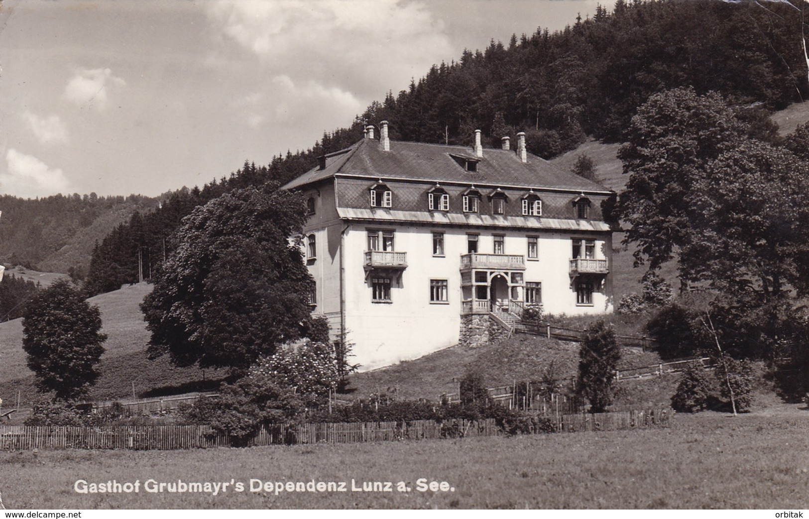 Lunz Am See * Gasthof Grubmayr's Dependenz * Österreich * AK2199 - Lunz Am See