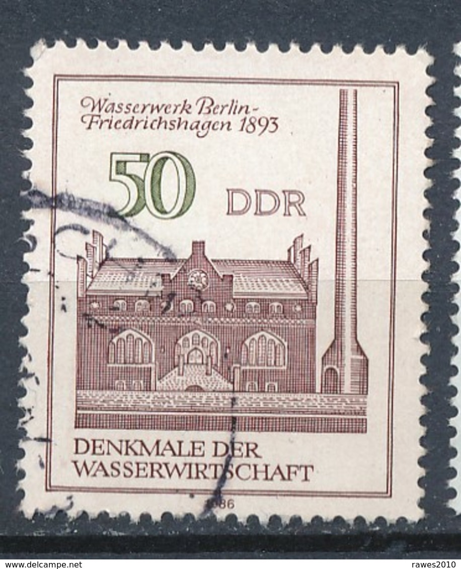 DDR Mi. 2995 Gest. Wasserwerk Berlin - Friedrichshagen - Gebraucht