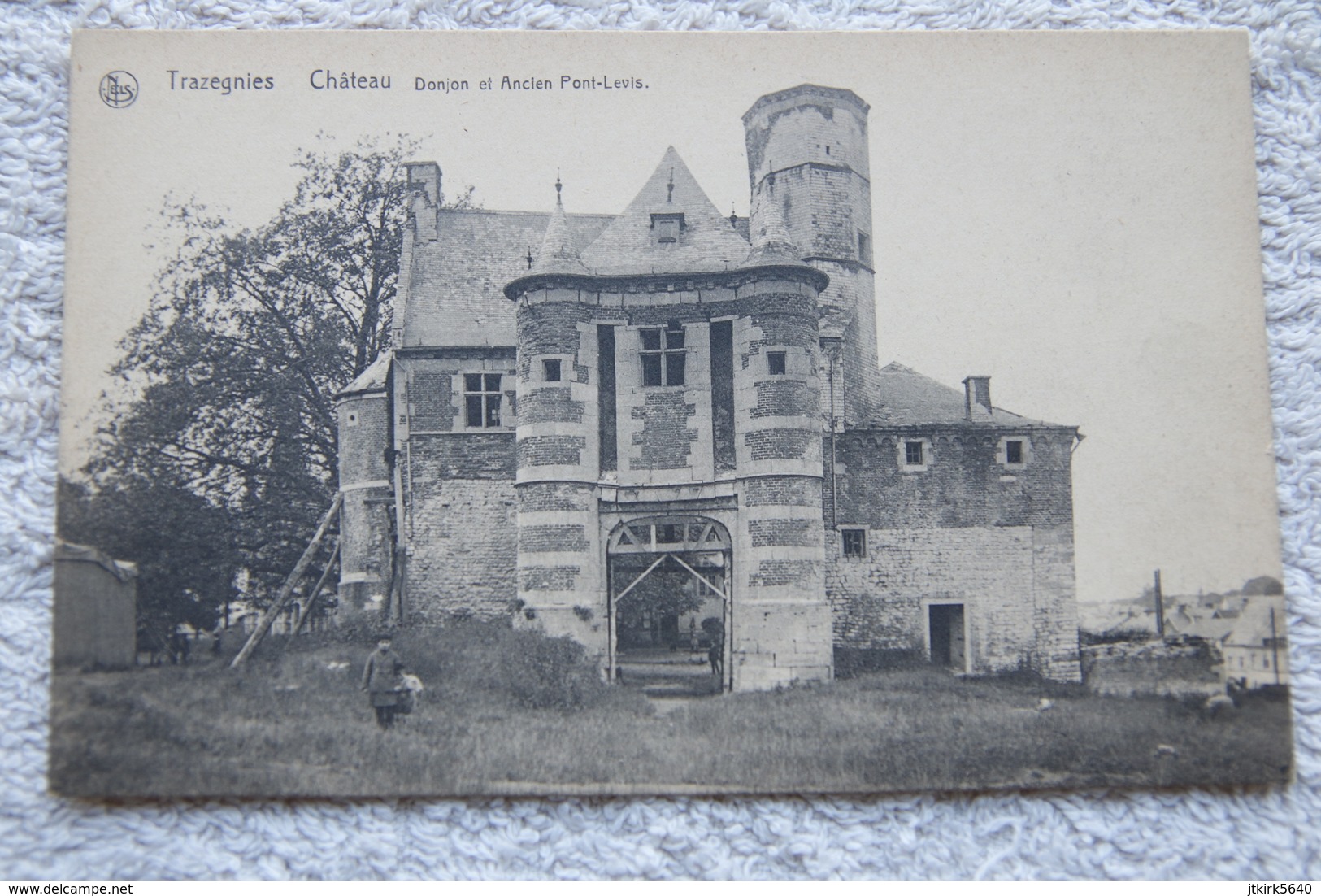 Trazegnies "Château, Donjon Et Ancien Pont-levis" - Courcelles