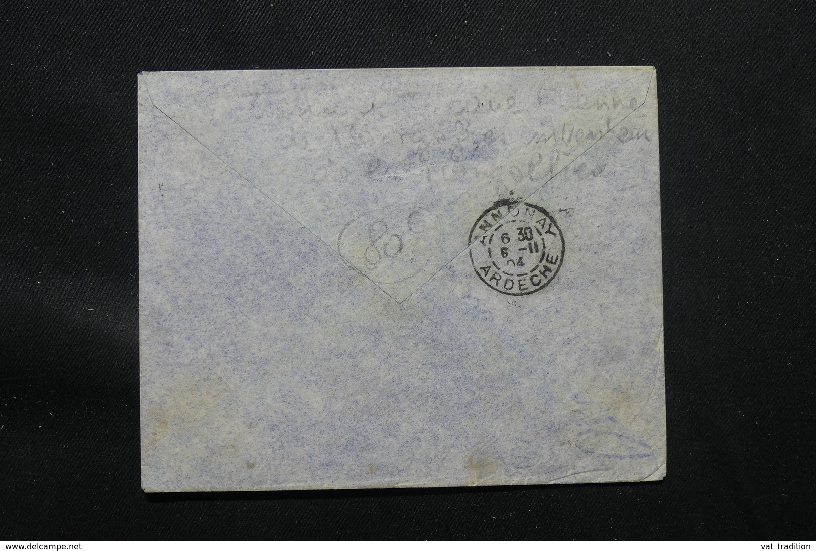 CHINE - Enveloppe Pour La France En 1904, Affranchissement Sage Surchargé - L 57365 - Cartas & Documentos