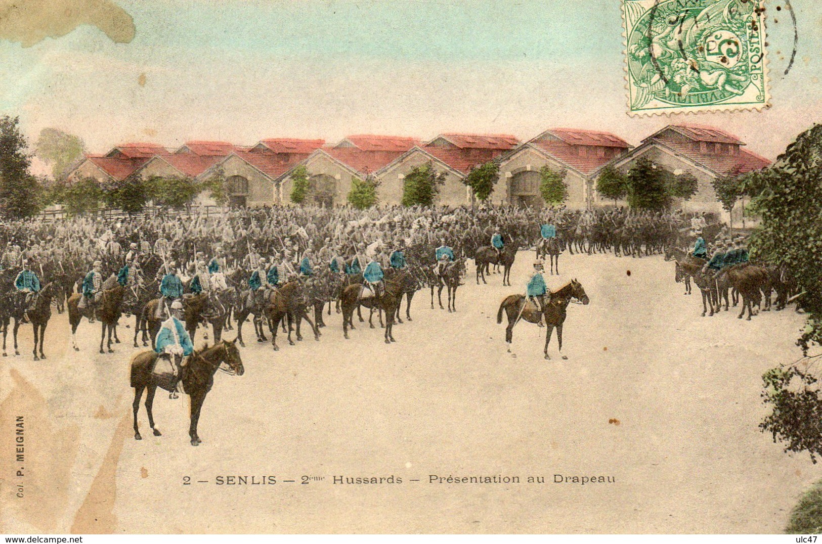 - 60 - SENLIS (Oise). -  2ème Hussards - Présentation Au Drapeau. - - Barracks