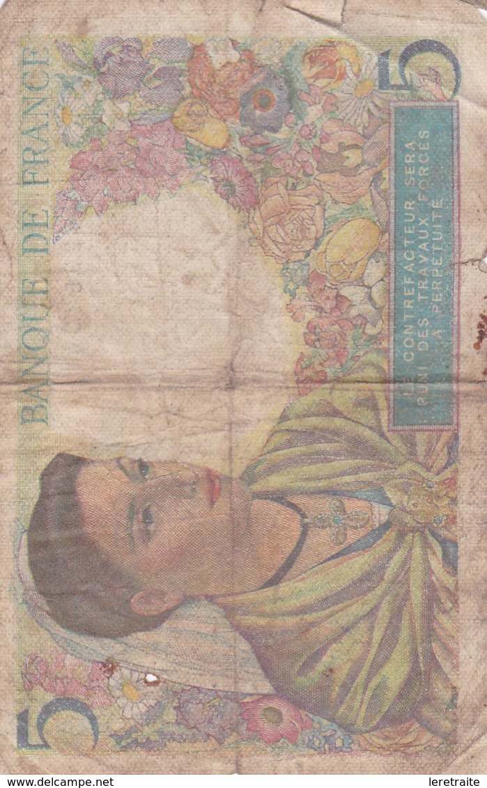 5 Francs 1943 - 5 F 1943-1947 ''Berger''