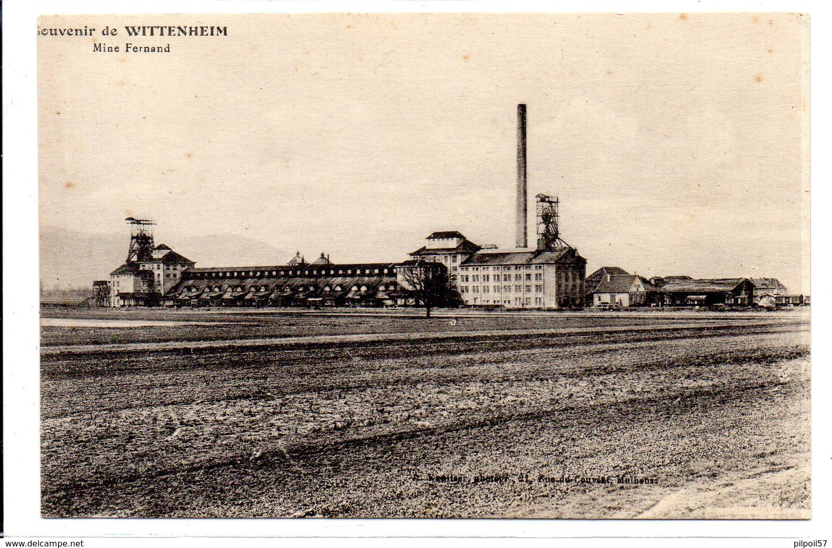 68 - WITTENHEIM - Mine Fernand - (9x14) - Wittenheim