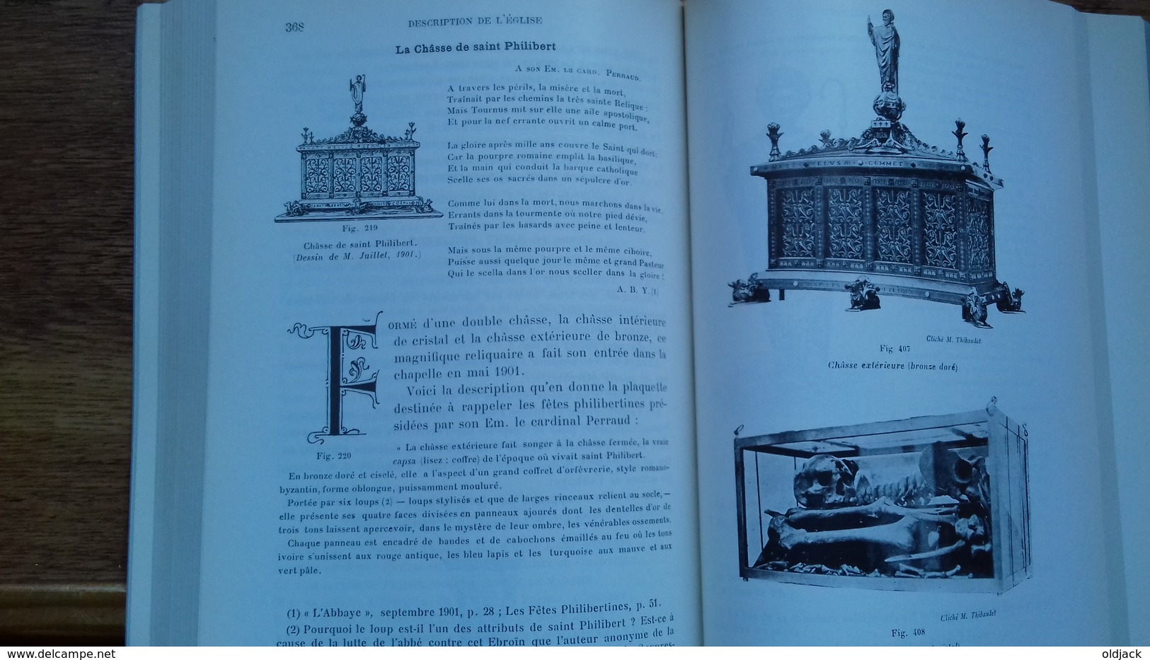 Henri CURE "Saint-Philibert de TOURNUS".Guide historique et descriptif de l'abbaye.1984(col12d)