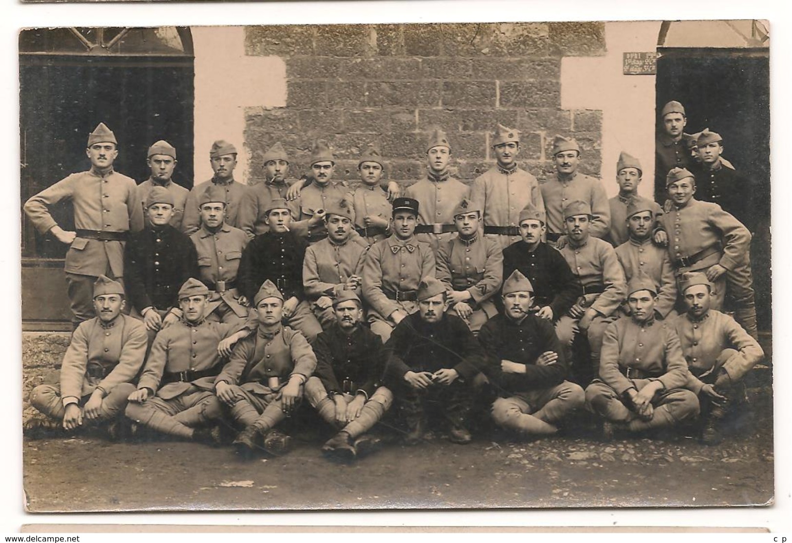 Militaires - Guerre 1914 / 1918 -  99 Eme RI - Carte Photo  - CPA° - Guerre 1914-18