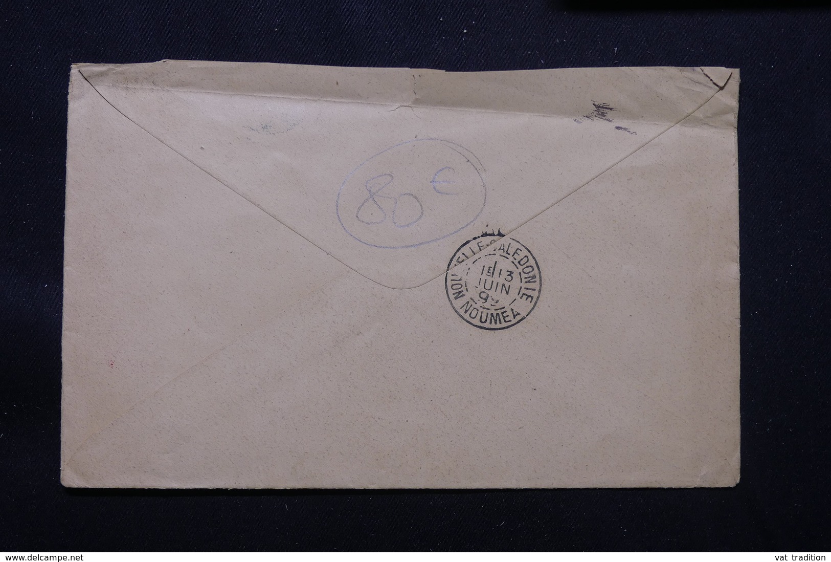 NOUVELLE CALÉDONIE - Enveloppe De La Foa Pour Paris En 1892, Affranchissement Alphée Dubois - L 57374 - Lettres & Documents