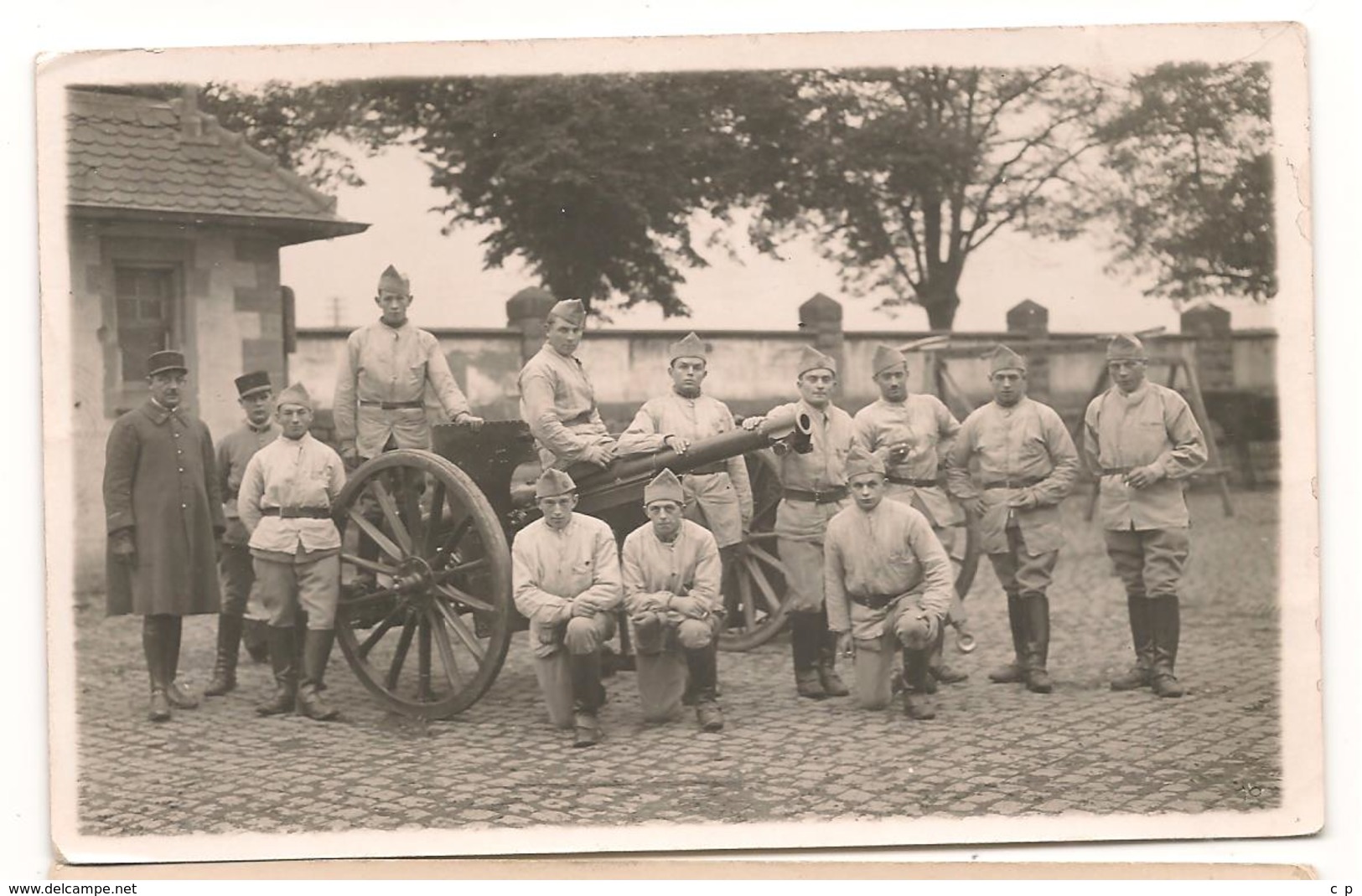 Militaires - Guerre 1914 / 1918 -  Artillerie - Canon -  Carte Photo  - CPA° - Guerre 1914-18