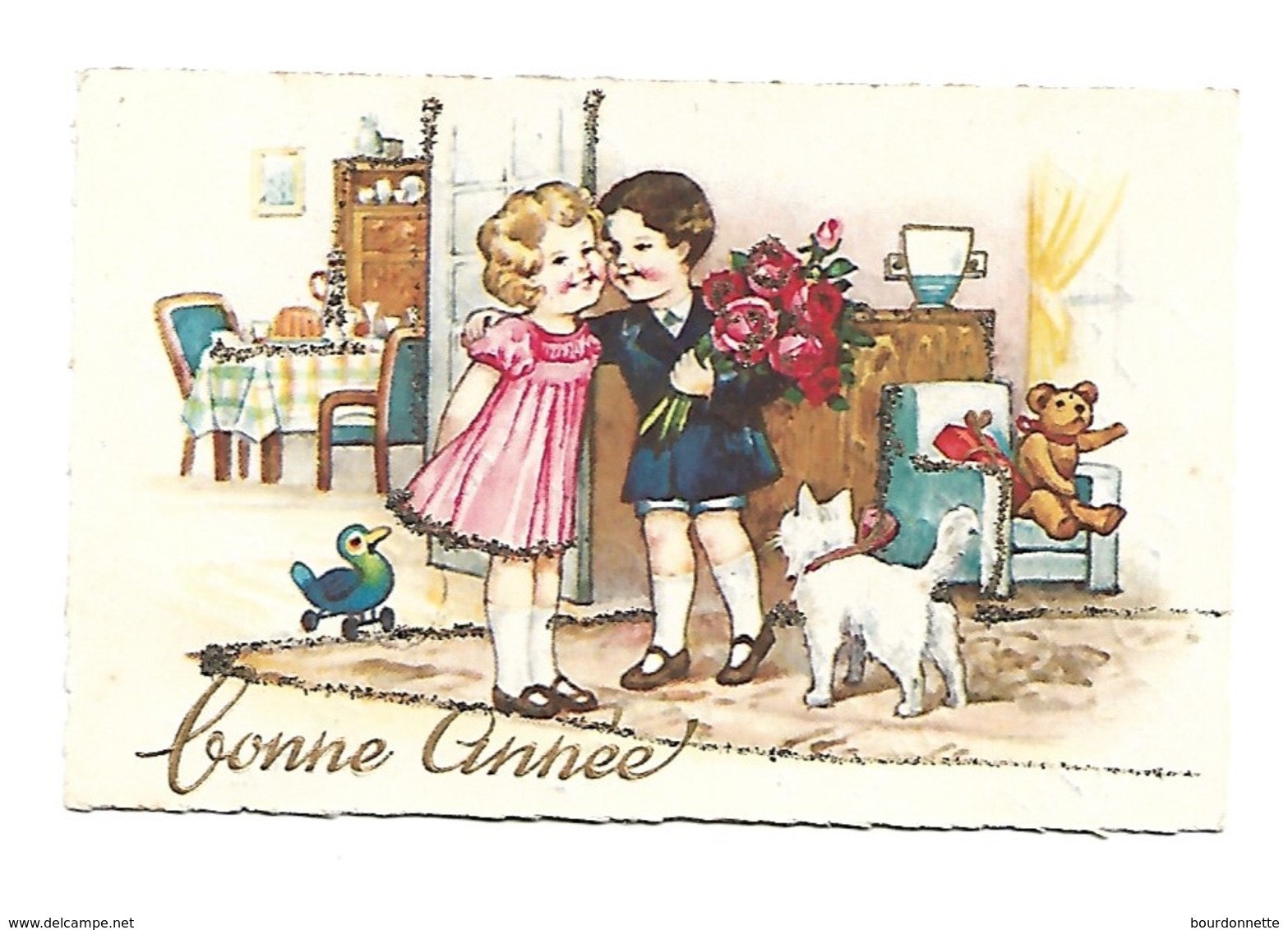 Carte Mignonnette - Bonne Année - Año Nuevo