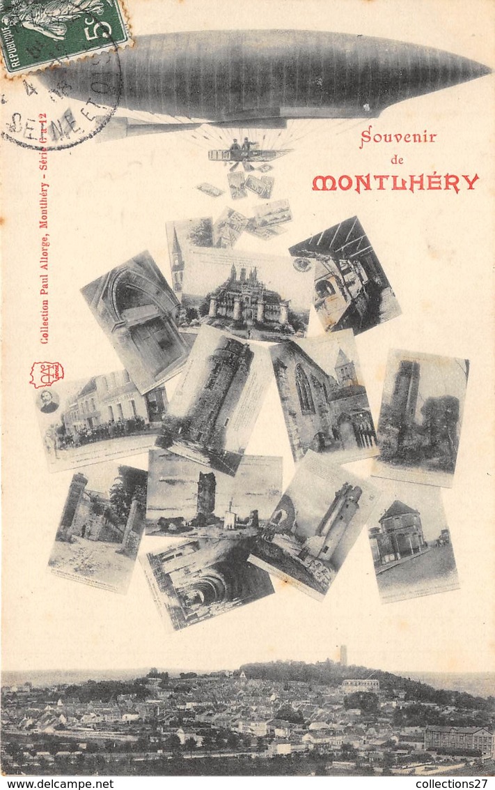 91-MONTLHERY- SOUVENIR MULTIVUES - Montlhery