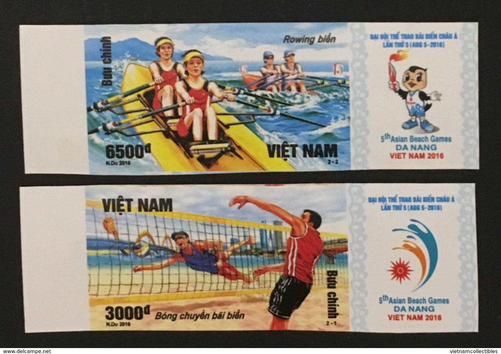 Vietnam Viet Nam MNH Imperf Stamps 2016 : 5th Asean Beach Games In Da Nang / Volleyball (Ms1071) - Vietnam