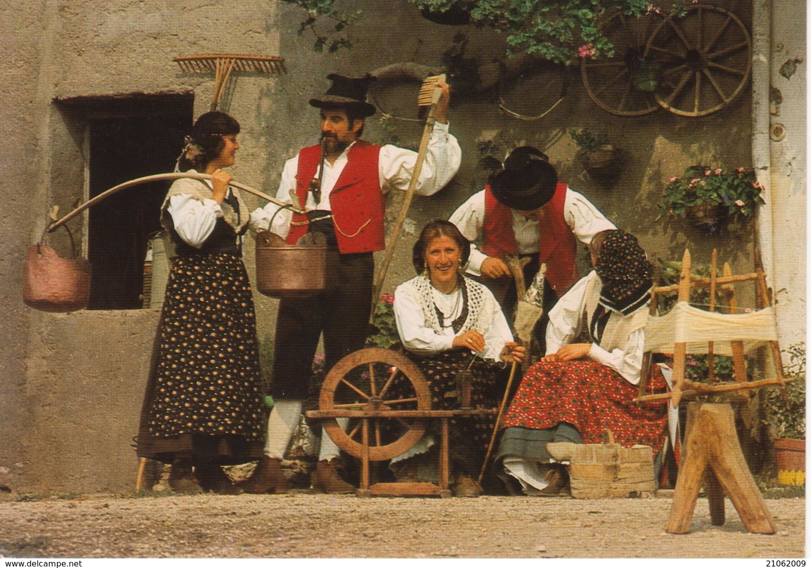 CESIOMAGGIORE - COSTUMI TIPICI - COSTUMES - TRACHTEN - GRUPPO FOLKLORISTICO - NON VIAGGIATA - Other & Unclassified