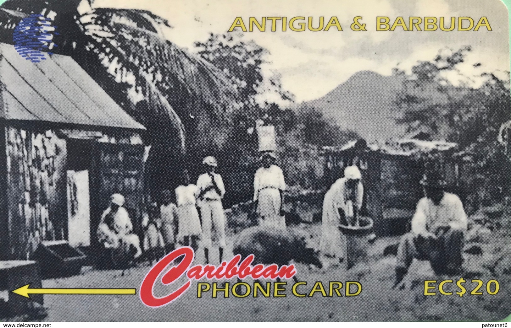ANTIGUA Et BARBUDA  -  Phonecard  -  Rural Antiguan Family 1905  -  EC $ 20 - Antigua Et Barbuda