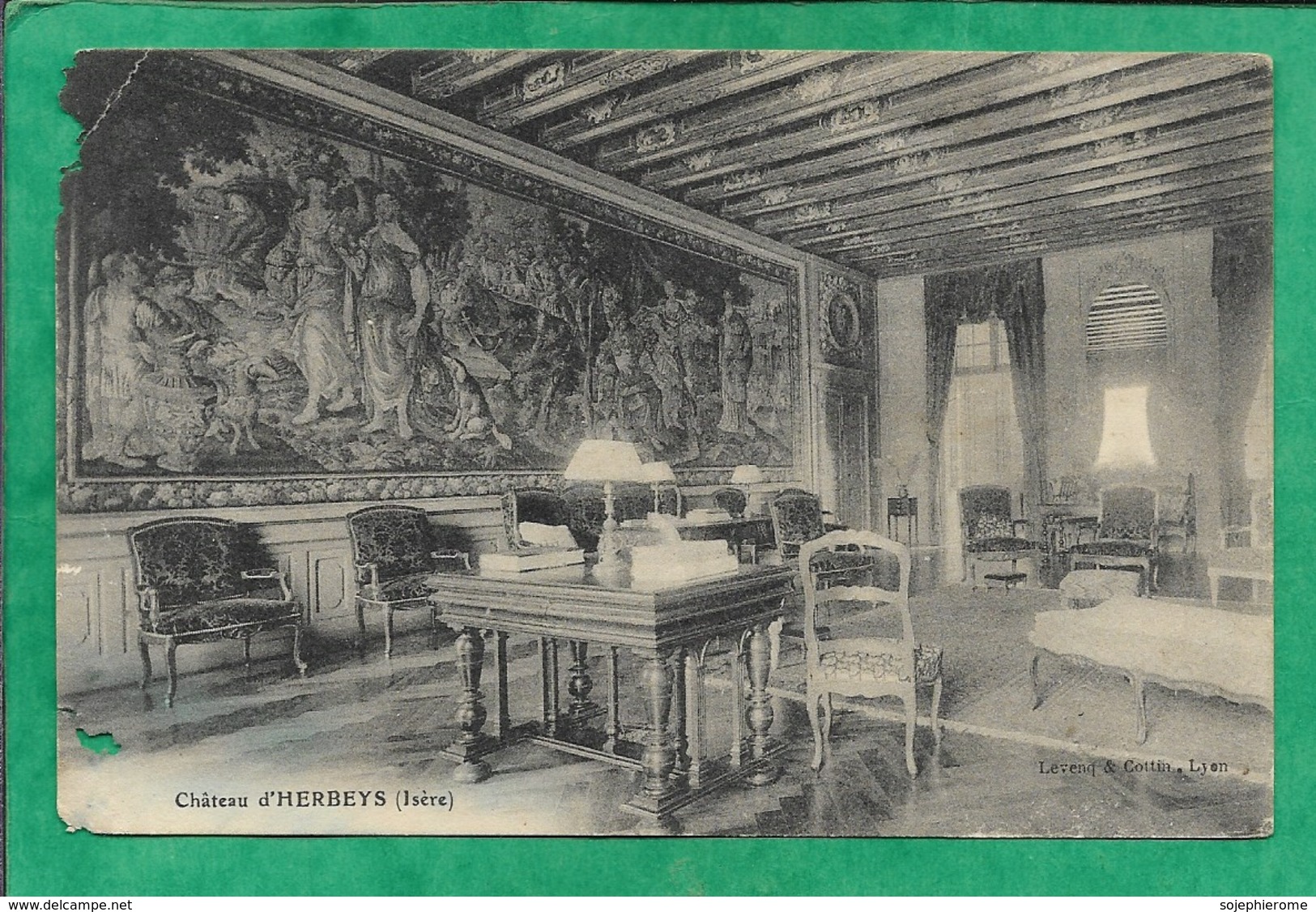 Château D'Herbeys 38 Intérieur 2scans - Herbeys