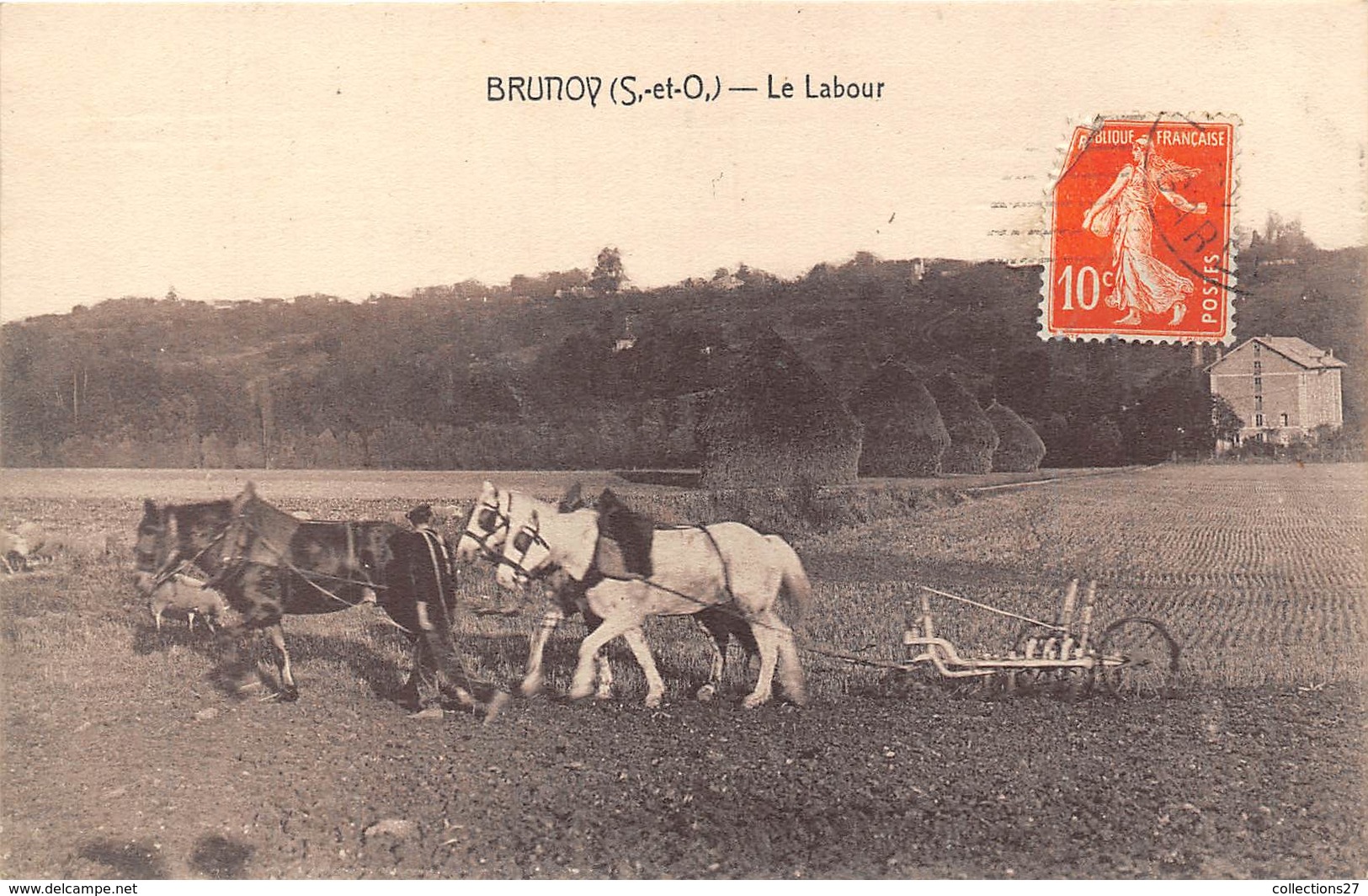 91-BURNOY- LE LABOUR - Brunoy