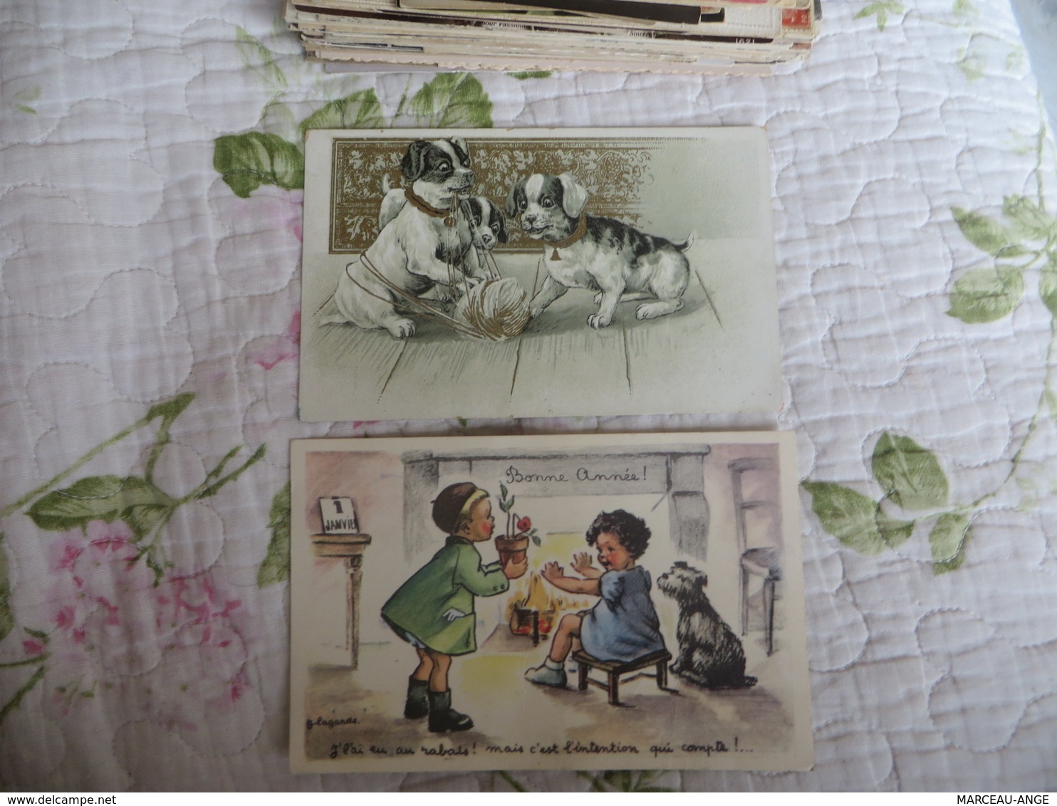 LOT DE CARTES POSTALES ANCIENNES TOUTES AUTHENTIQUES VRAIMENT A ETUDIER ET VOIR - 5 - 99 Postcards