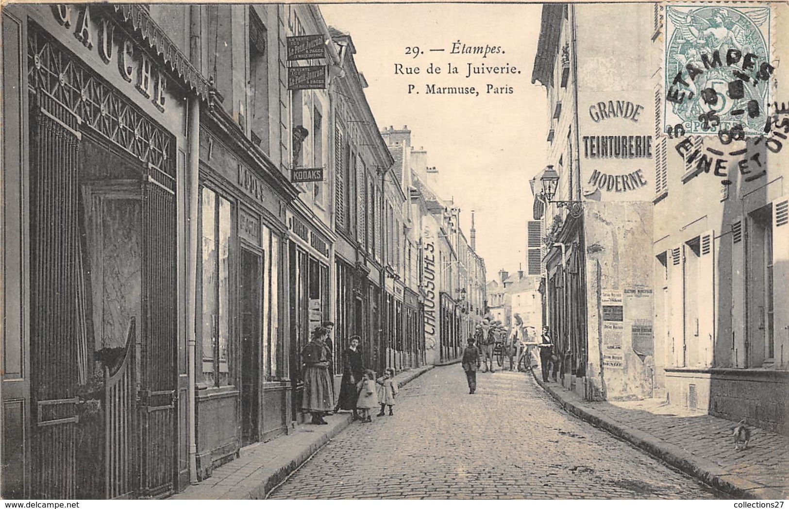 91-ETAMPES- RUE DE LA JUIVERIE - Etampes