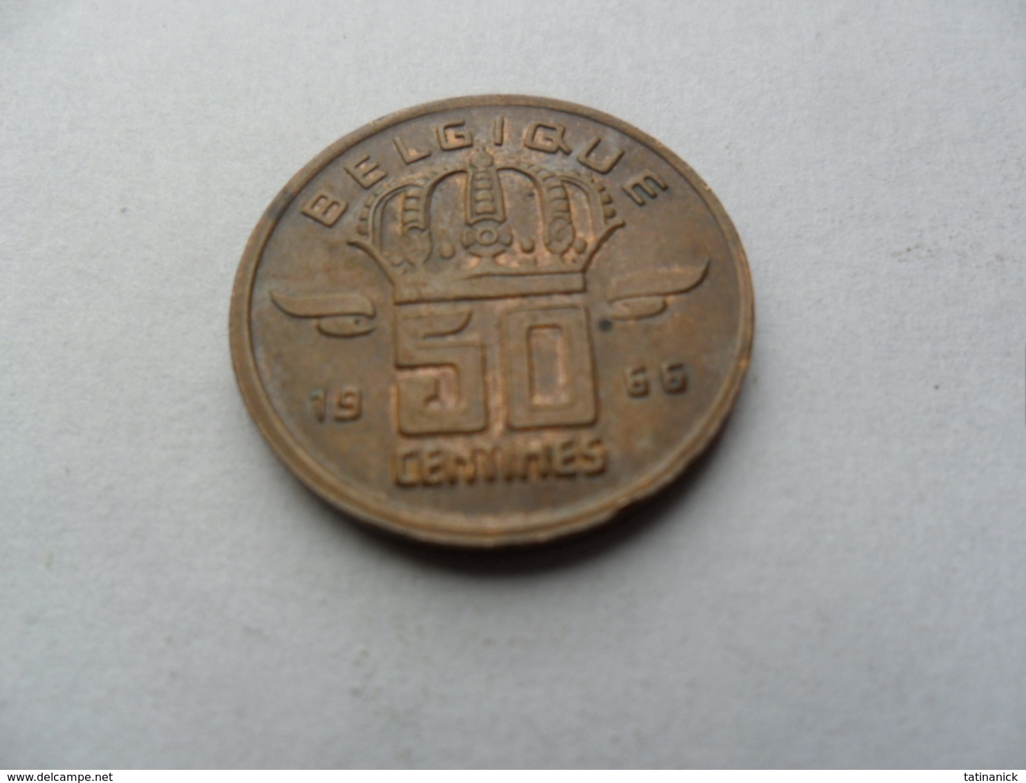 50 Centimes 1966 Type Mineur En Français - 50 Cent