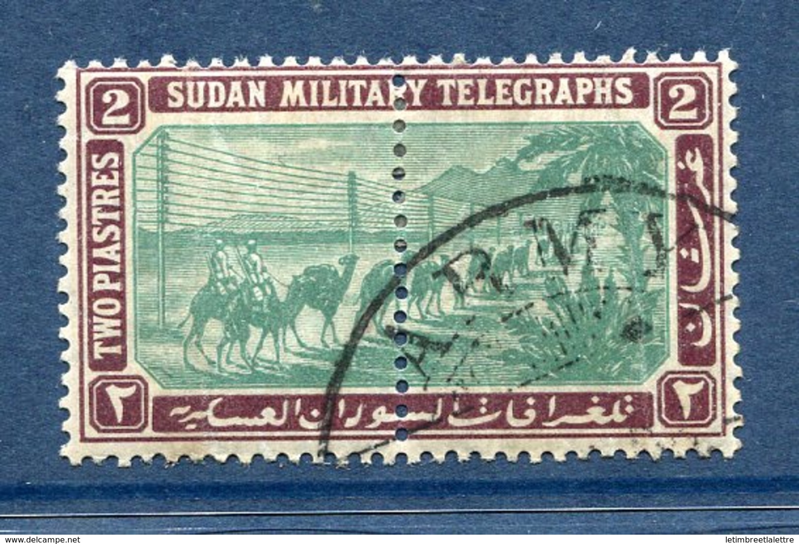 Soudan - Télégraphe - N° 13 - Oblitéré - - Sudan (...-1951)