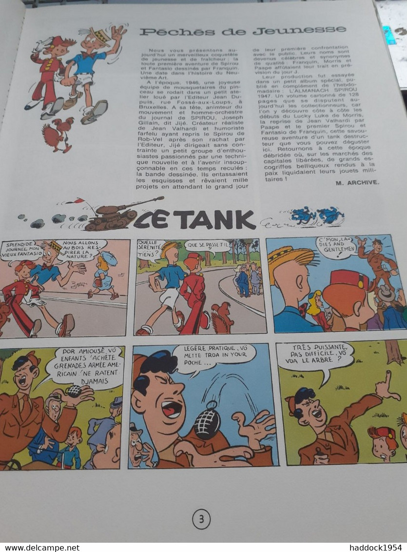 L'héritage Spirou FRANQUIN Dupuis 1976 - Spirou Et Fantasio