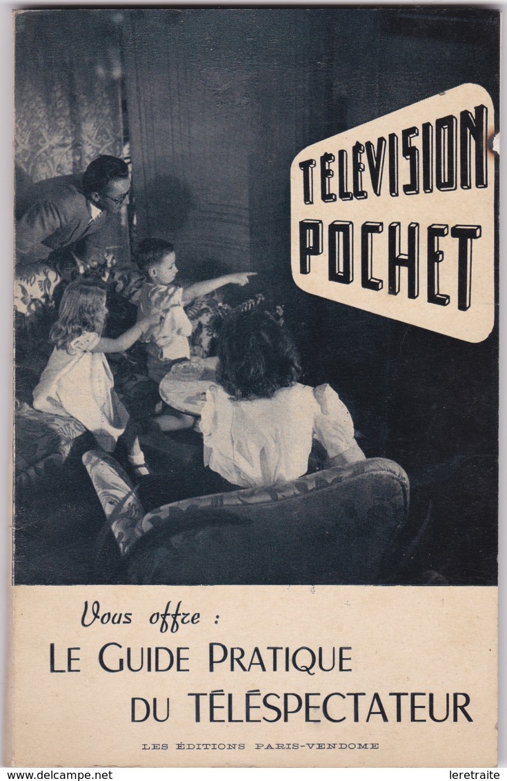 Livret Télévision Pochet Cambrai 1949, 88 Pages. - Audio-Visual