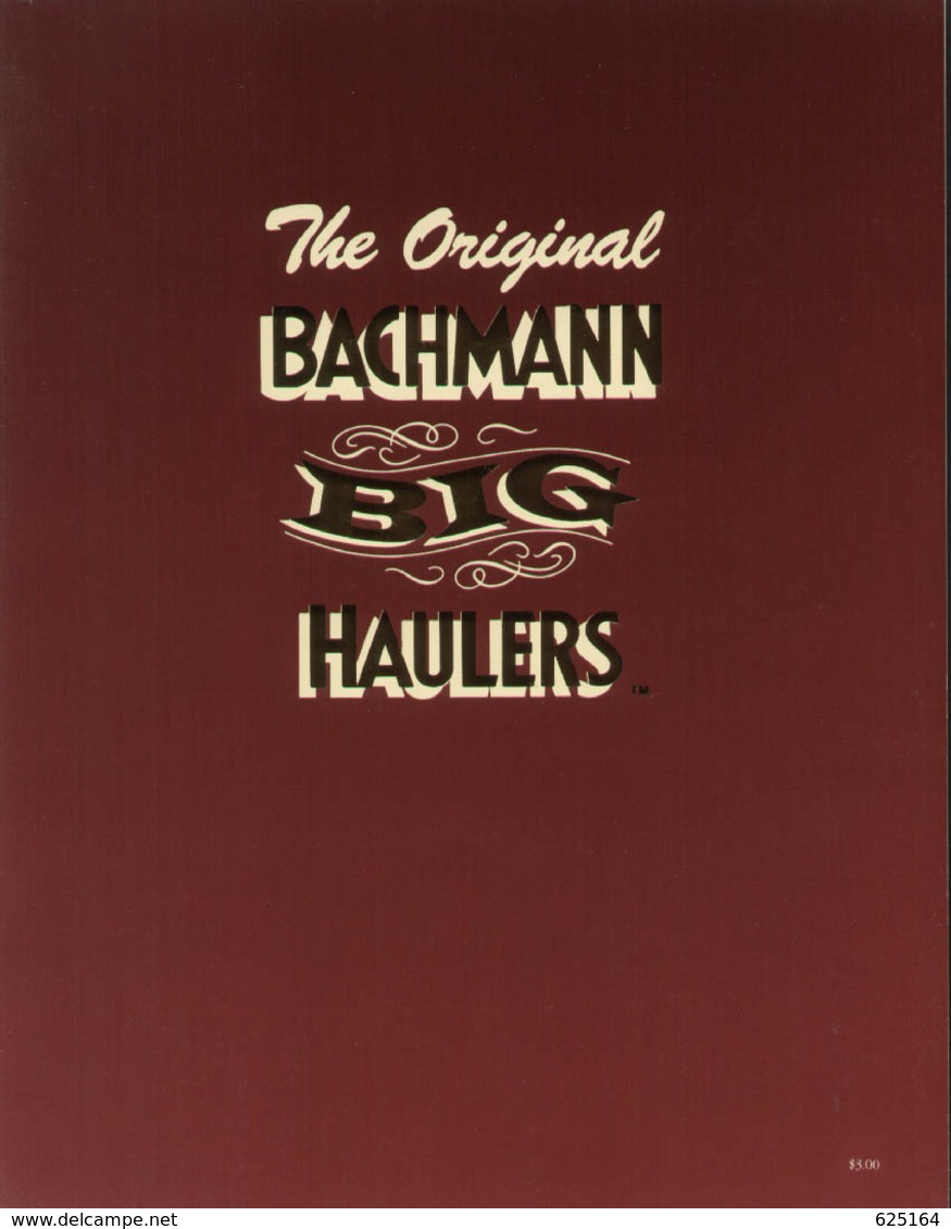 Catalogue BACHMANN BIG HAULERS 1989 G Scale Railways - Anglais