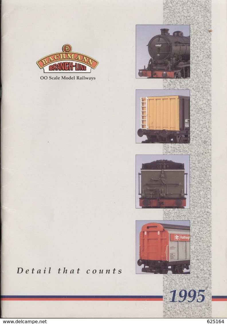 Catalogue BACHMANN BRANCH-LINE 00 Scale Model Railways 1995 - Anglais