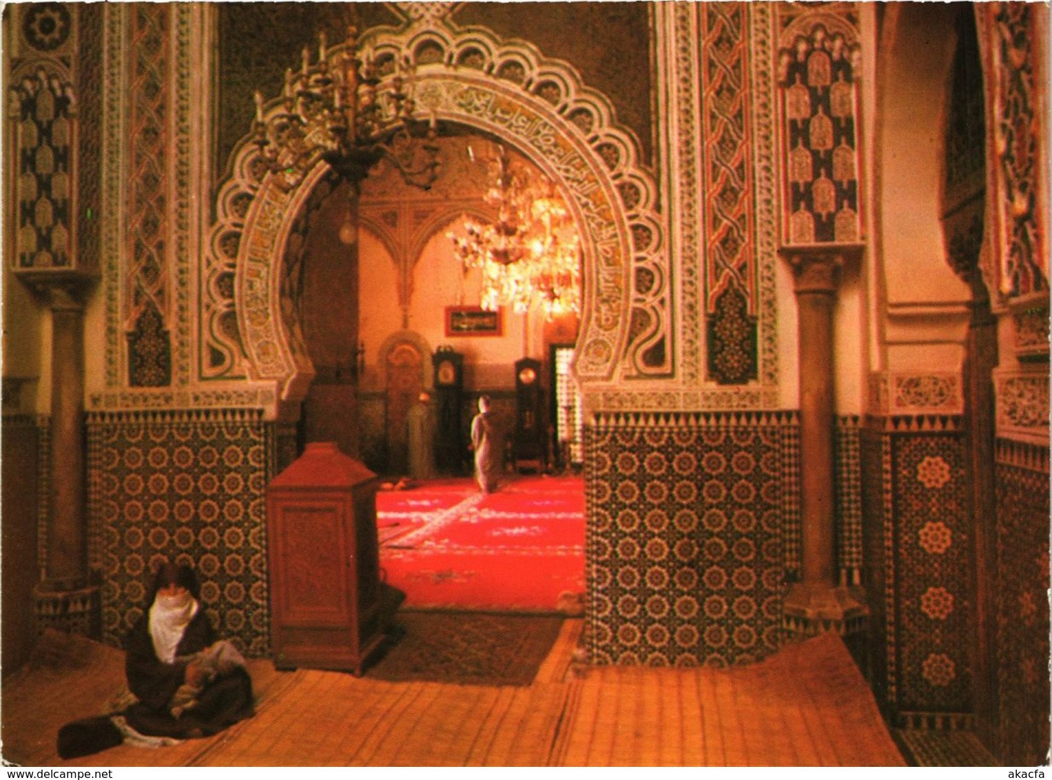 CPM AK Fez- La Sanctuaire De Moulay Idriss Al Azhar MAROC (880442) - Fez (Fès)
