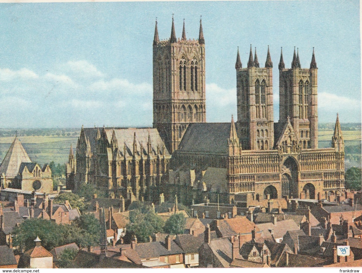 Postcard - Lincoln Cathedral - Card No.cl108 Posted 7th July 1971 Very Good - Non Classés
