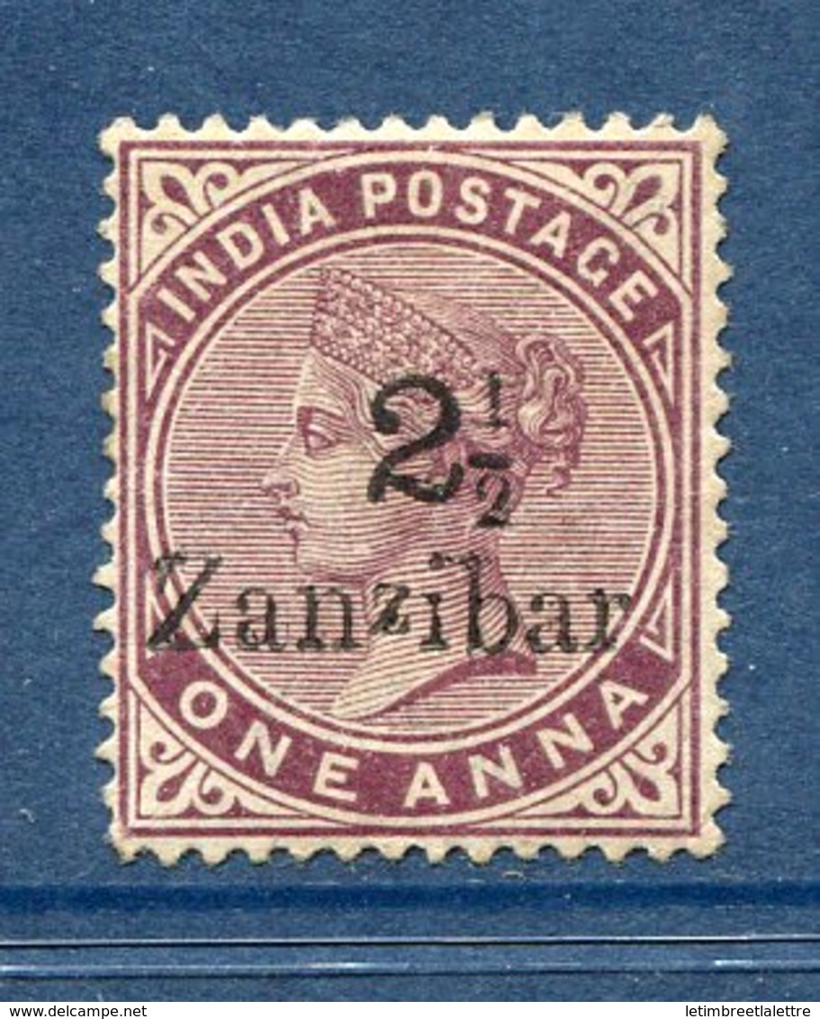 Zanzibar - N° 18a * - Neuf Avec Charnière - Type 1 - - Zanzibar (...-1963)