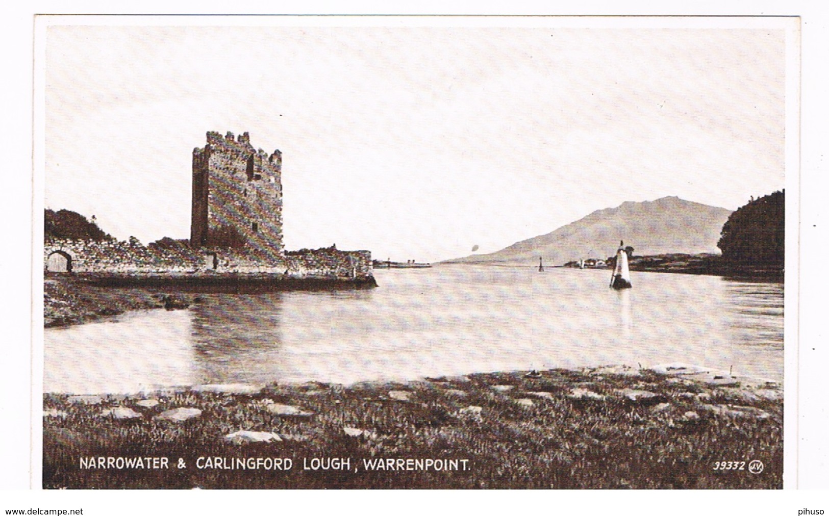 UK-3336   WARRENPOINT : Narrowater &  Carlingford Lough - Down