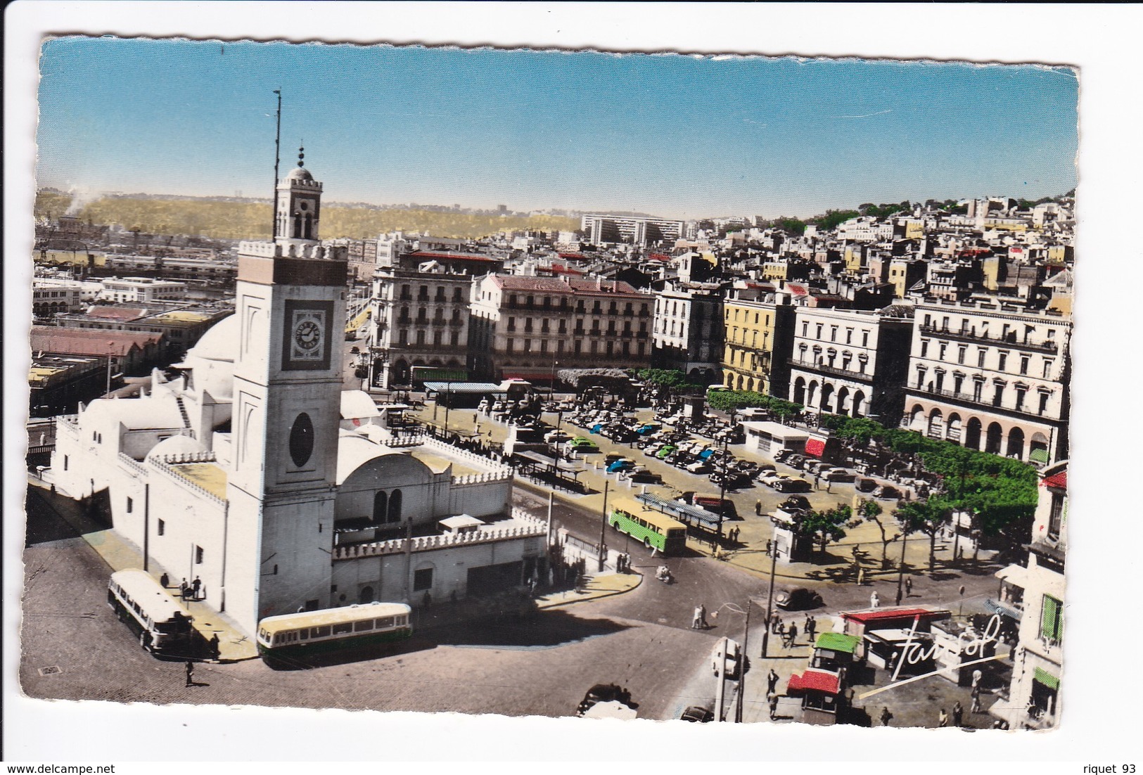 Lot 10 cp diverses vues d' ALGER