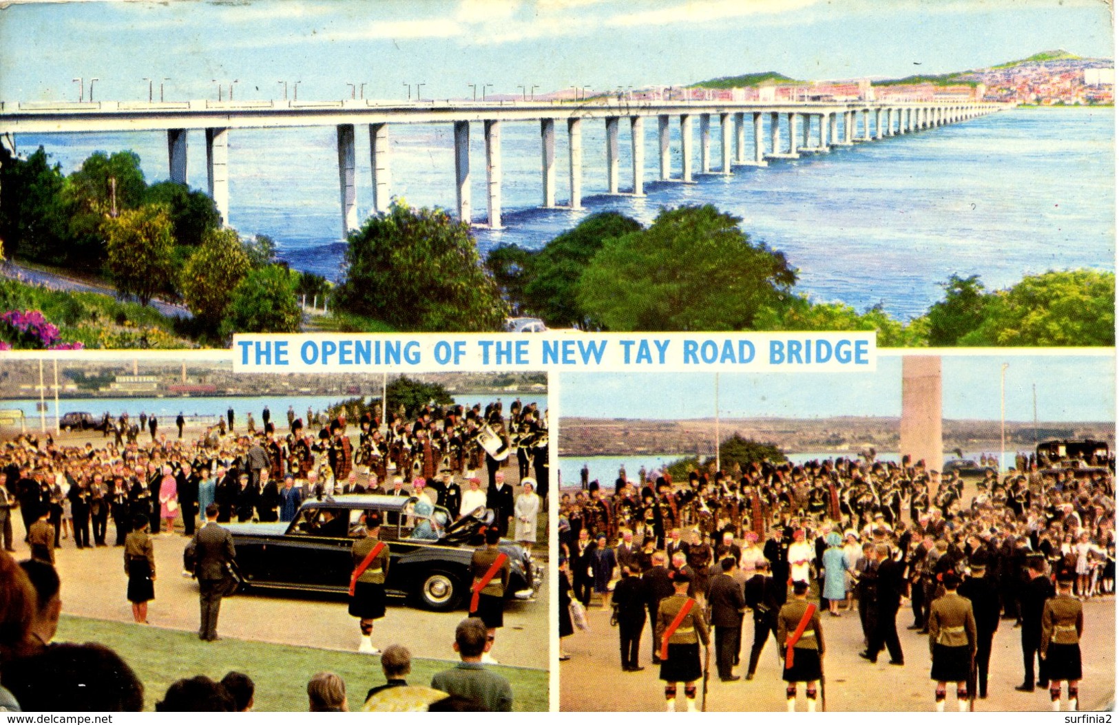 ANGUS - THE OPENING OF THE NEW TAY ROAD BRIDGE Ang40 - Angus