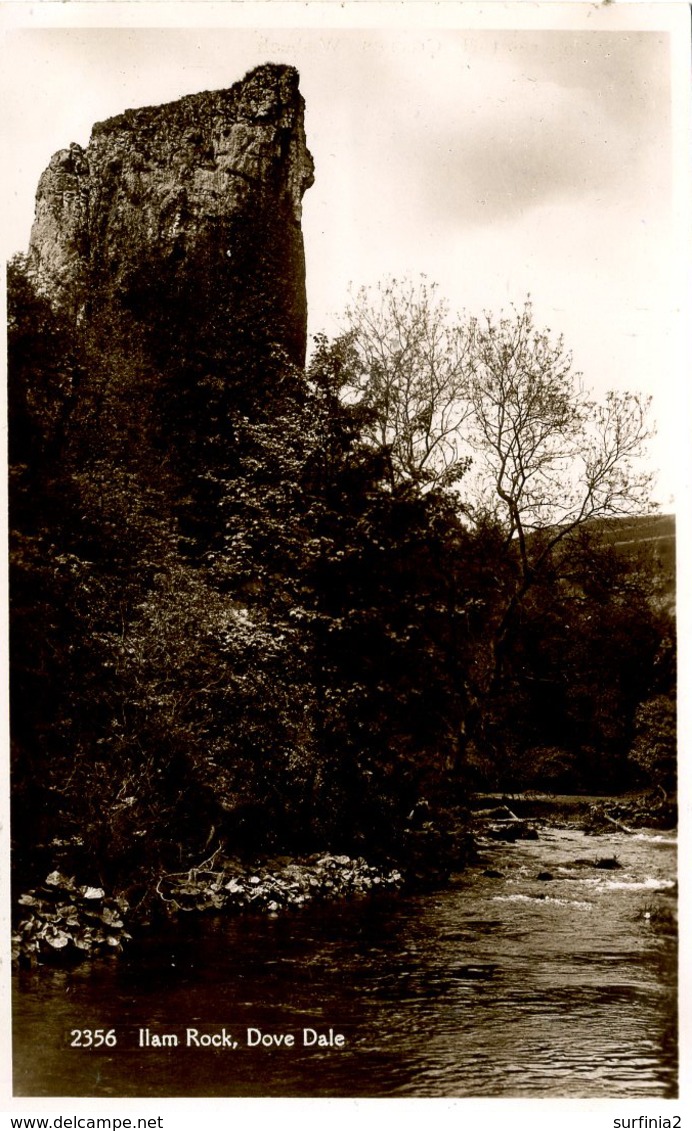 DERBYSHIRE -  DOVEDALE - ILAM ROCK RP  Db551 - Derbyshire