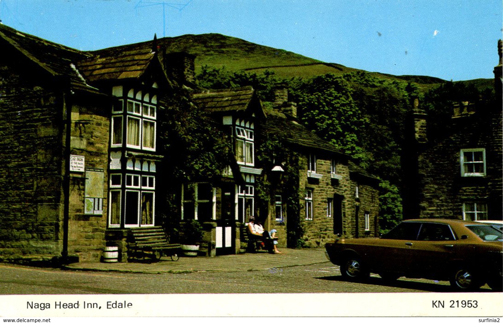 DERBYSHIRE - EDALE - NAGA HEAD INN  Db531 - Derbyshire