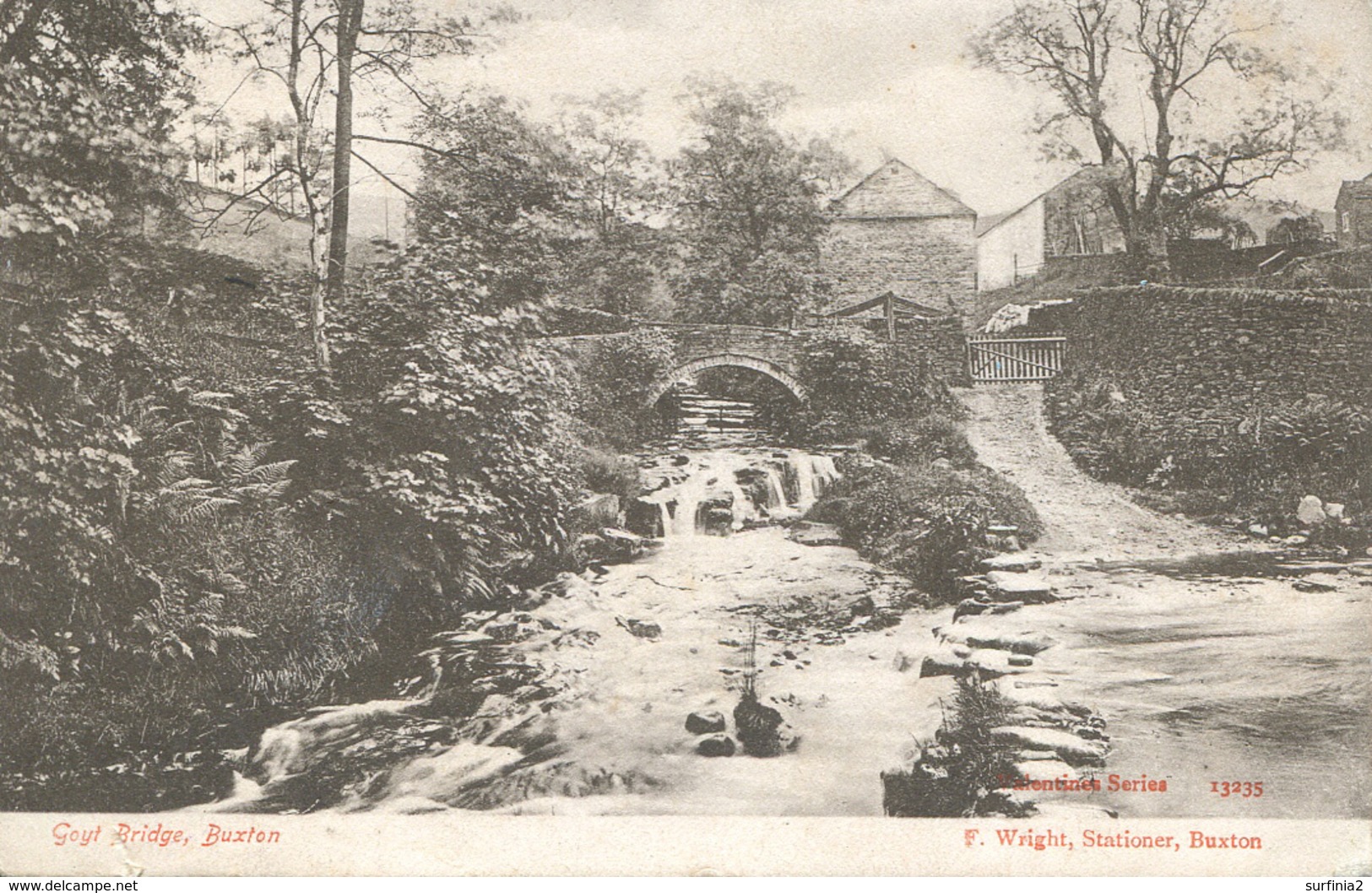 DERBYSHIRE - GOYT BRIDGE, BUXTON 1905  Db391 - Derbyshire